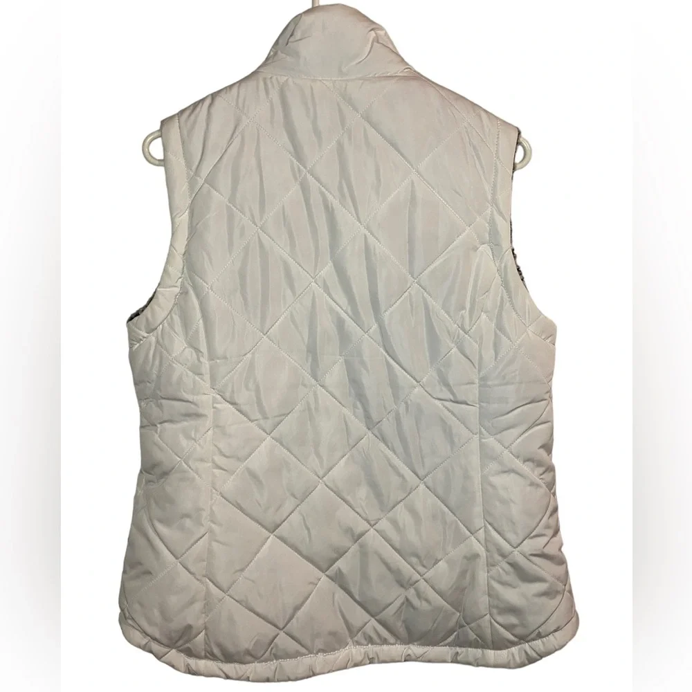 Free‎ Country Stratus Lite Women's Reversible Vest White Size Medium Flaw Shown